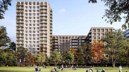 Victoria Docks, London, Bradfield Road